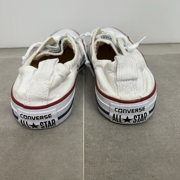 Converse Chuck Taylor All Star Womens 6 White Shoreline Casual Slip On shoes - Picture 4 of 8
